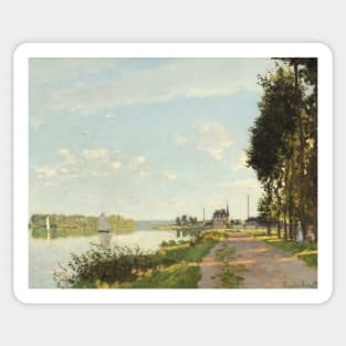 Argenteuil by Claude Monet Sticker